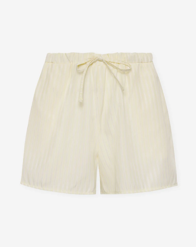 LILEY STRIPE ELASTIC SHORTS BOTERGEEL