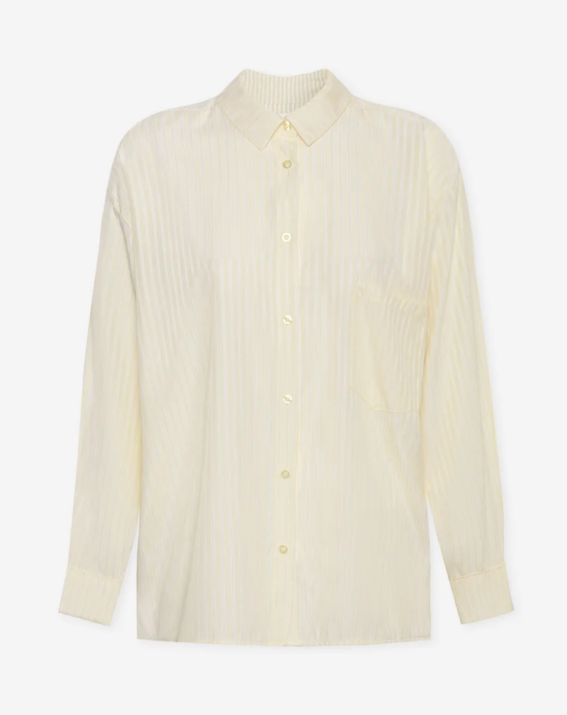 LILEY STRIPE OVERSIZED BLOUSE BOTERGEEL