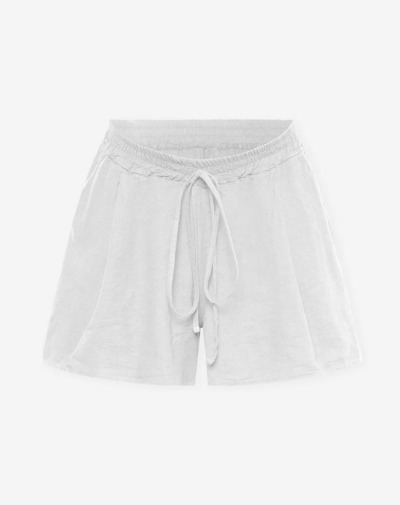 CARMEN LINEN SHORTS MATERNITY WIT
