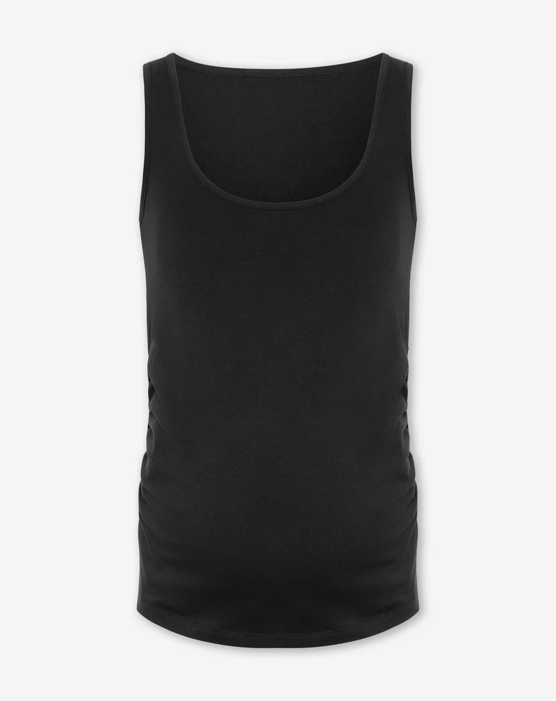 BASIC SINGLET MATERNITY ZWART