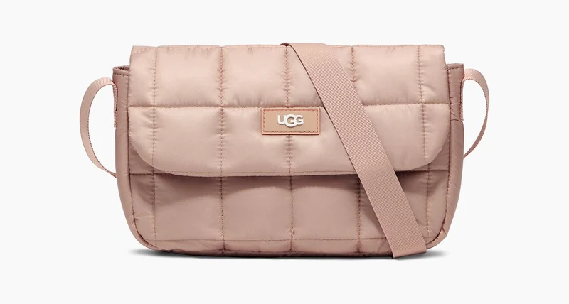 UGG Dames Dalton Crossbody Puff Bag - Driftwood