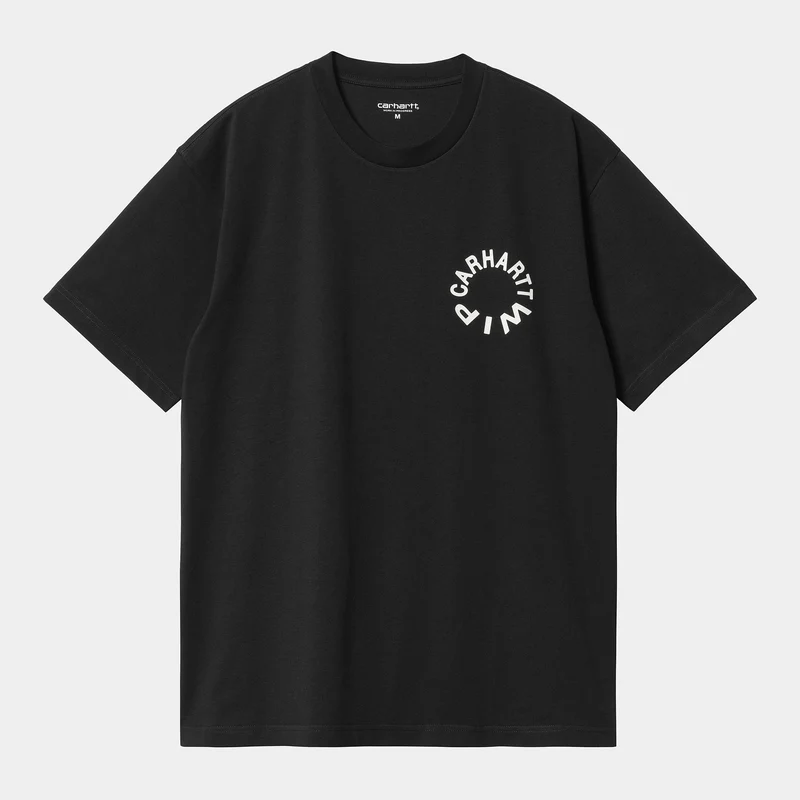 Carhartt WIP Heren Work Varsity T-shirt - Zwart / Wax