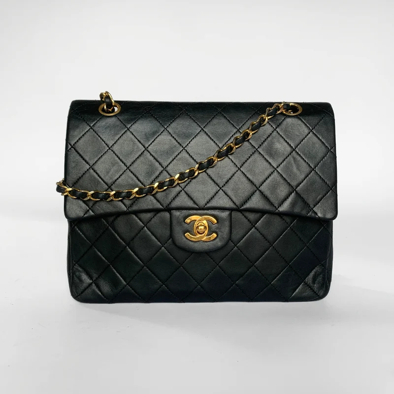 Chanel Classic Flap Bag Hoog lamsleer