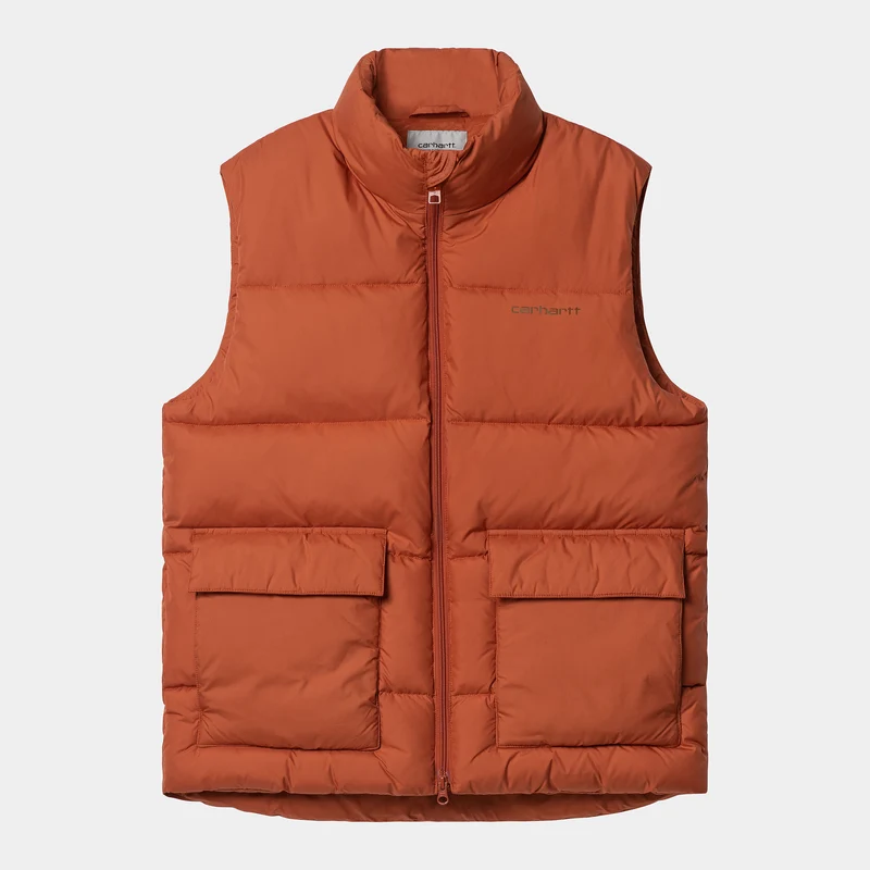 Carhartt WIP Heren Springfield Vest - Brick / Beaver