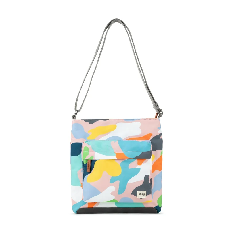 ROKA Kennington B Mellow Camo Medium Tas van gerecycled canvas