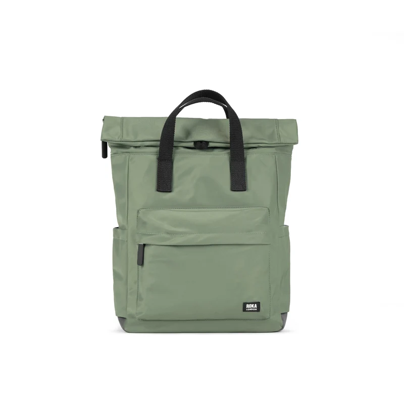 ROKA Black Label Canfield B Graniet Medium Gerecyclede Nylon Tas