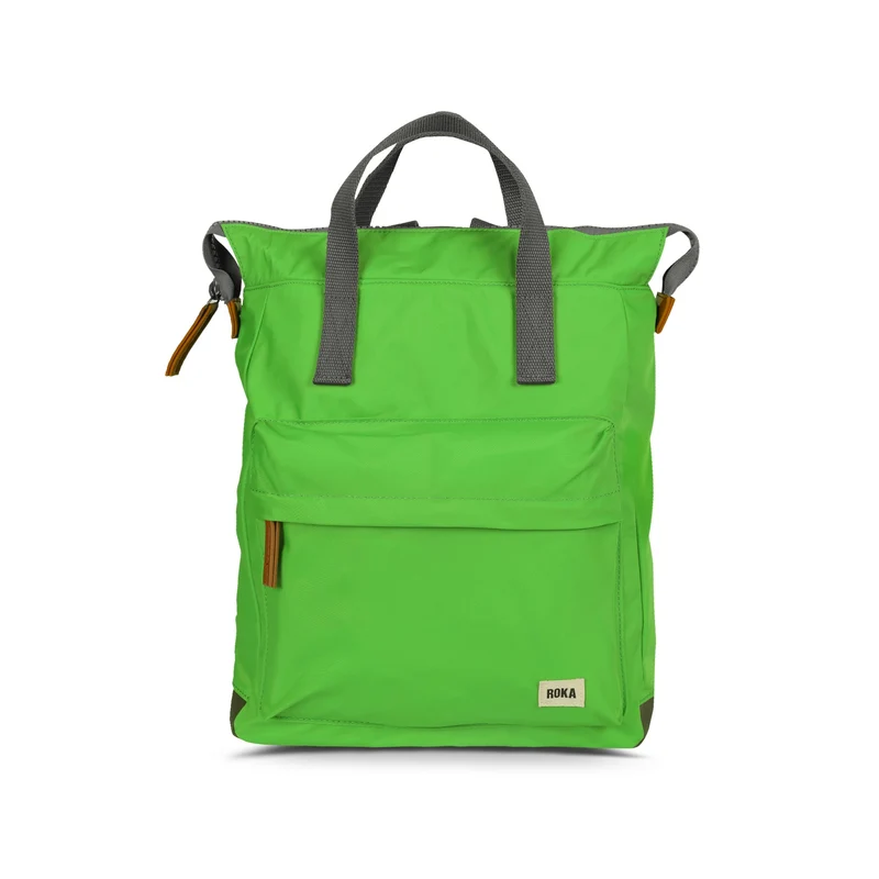 ROKA Bantry B Kelly Green middelgrote tas van gerecycled nylon