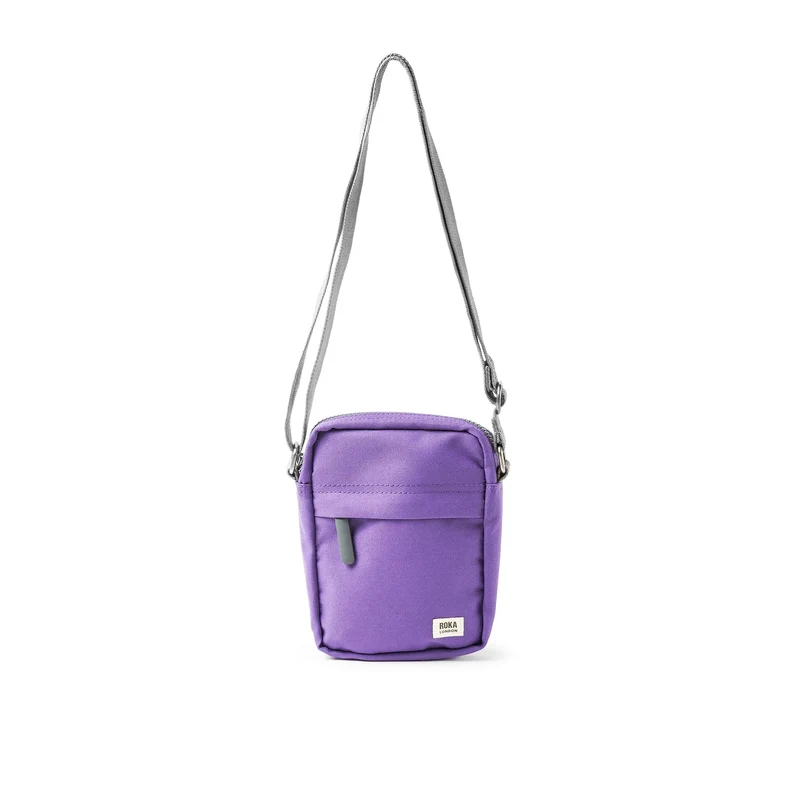 ROKA Bond Tas van gerecycled canvas in keizerlijk paars