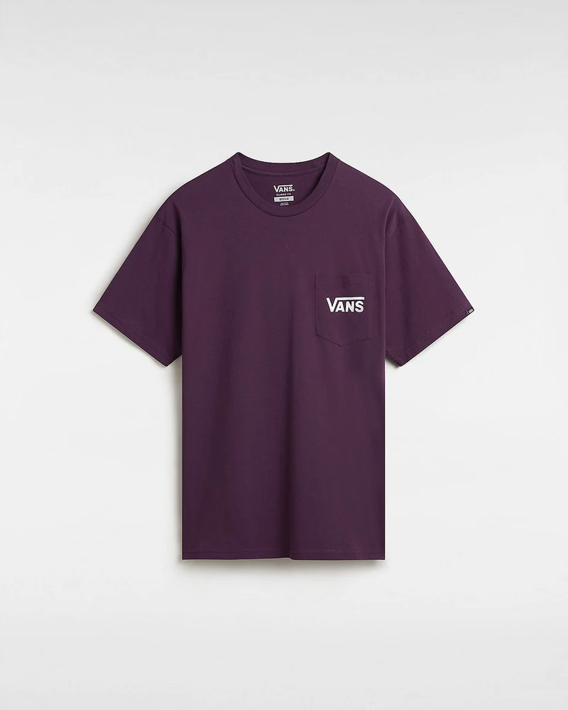 VANS Heren klassiek rug-T-shirt - wijn