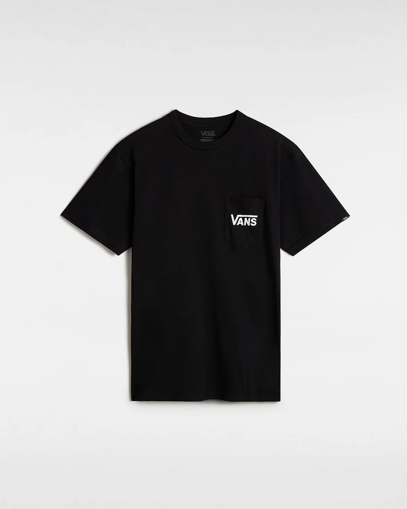 VANS Heren klassiek rug-T-shirt - zwart