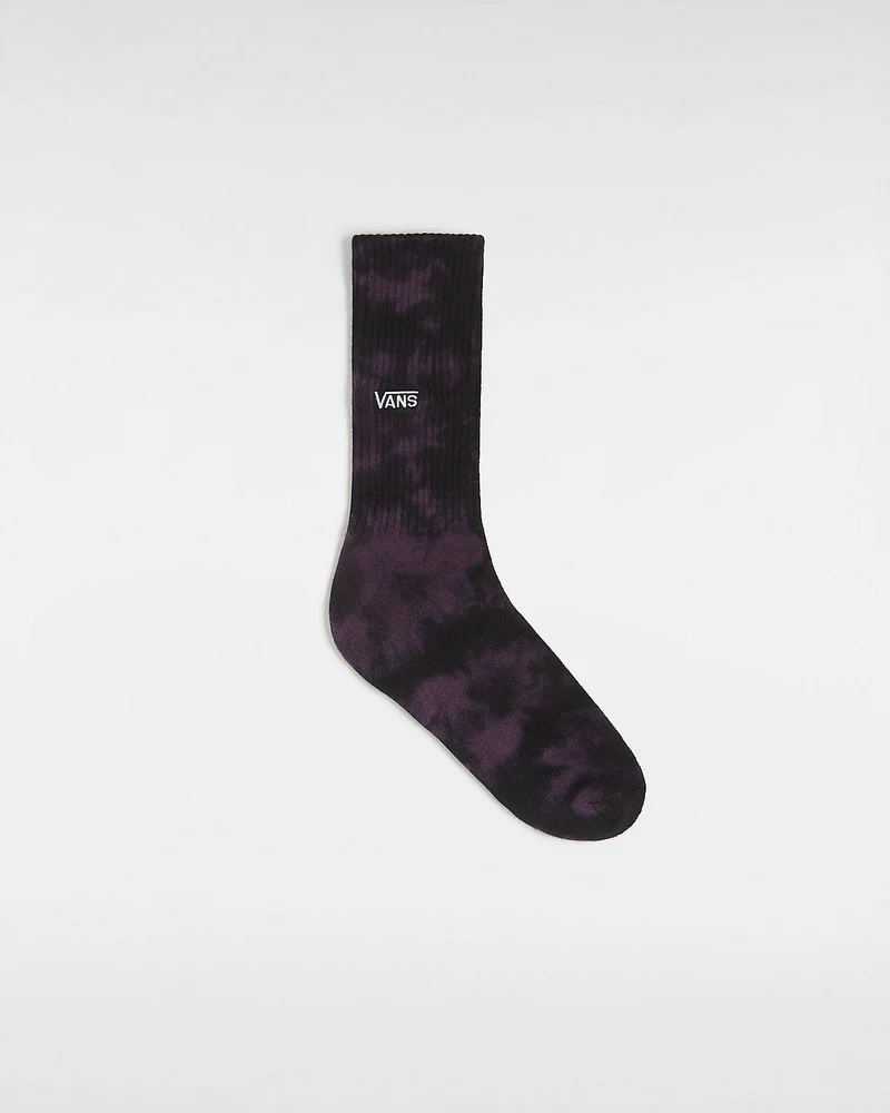 VANS Tie Dye Crew-sokken voor heren (1 paar) - Blackberry-wijn