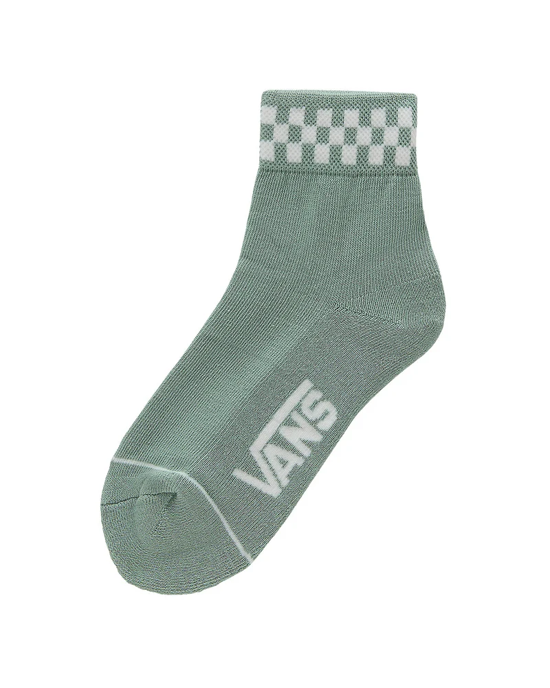 VANS Peek-A-Check kindersokken (1 paar) - IJsberggroen