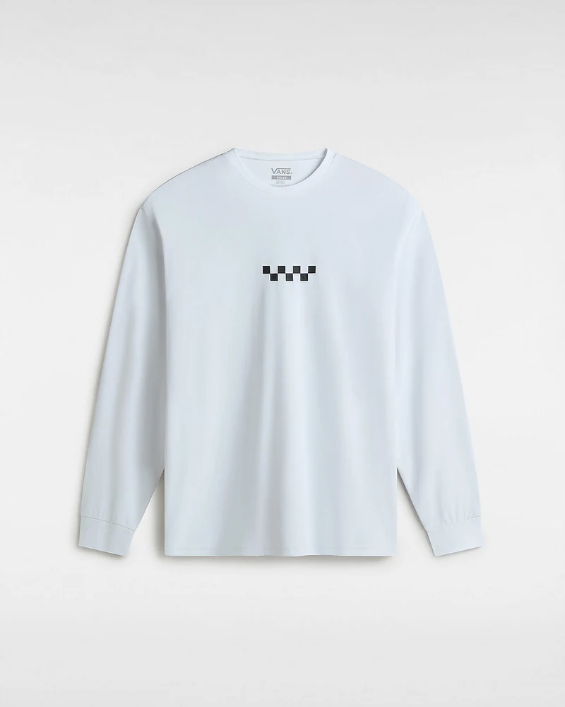 VANS Heren surfshirt met lange mouwen - wit