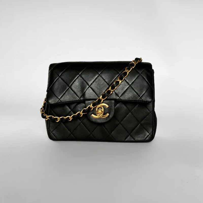 Chanel Classic Flap Bag Mini Lamsleer
