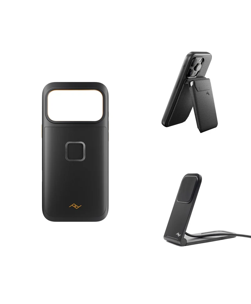 SlimLink Gnar Case | iPhone 17 Pro Max | Black | Bundle 1