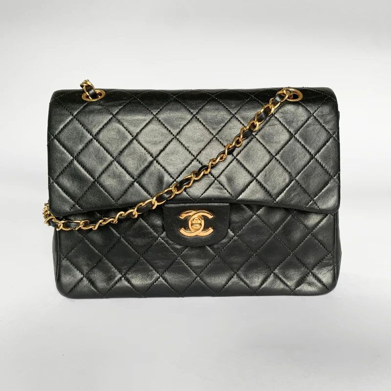 Chanel Classic Flap Bag Hoog lamsleer
