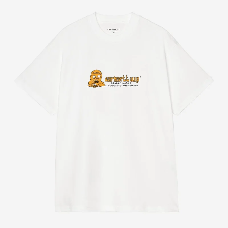 Carhartt WIP Deadline T-shirt voor heren | Wit