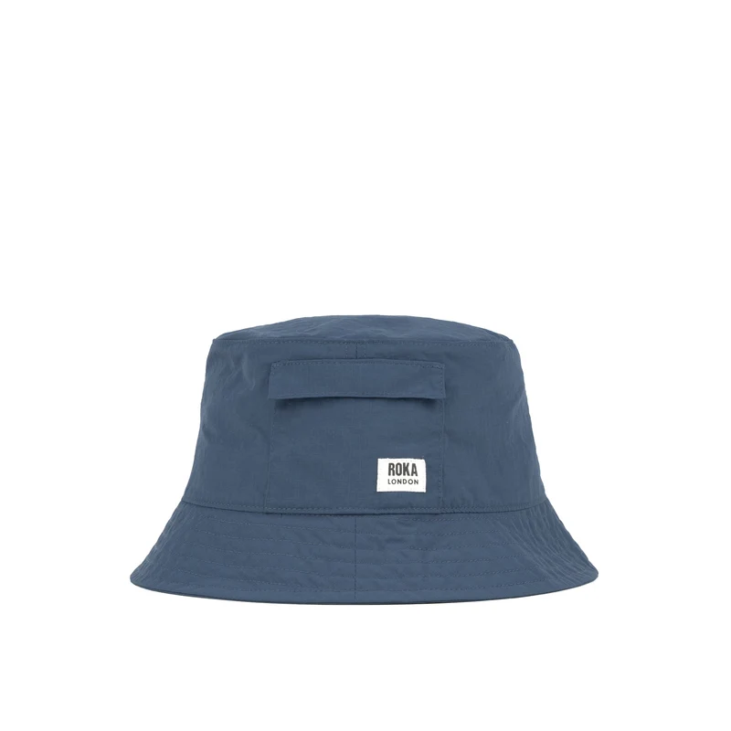 ROKA Bedford Gerecyclede Nylon Hoed - Diepblauw