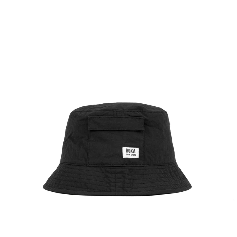ROKA Bedford Gerecyclede Nylon Hoed - Zwart