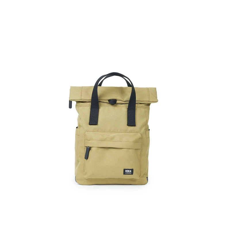 ROKA Black Label Canfield B Khaki Kleine Tas van Gerecycled Canvas