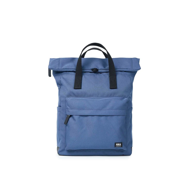 ROKA Black Label Canfield B Pacific middelgrote tas van gerecycled canvas