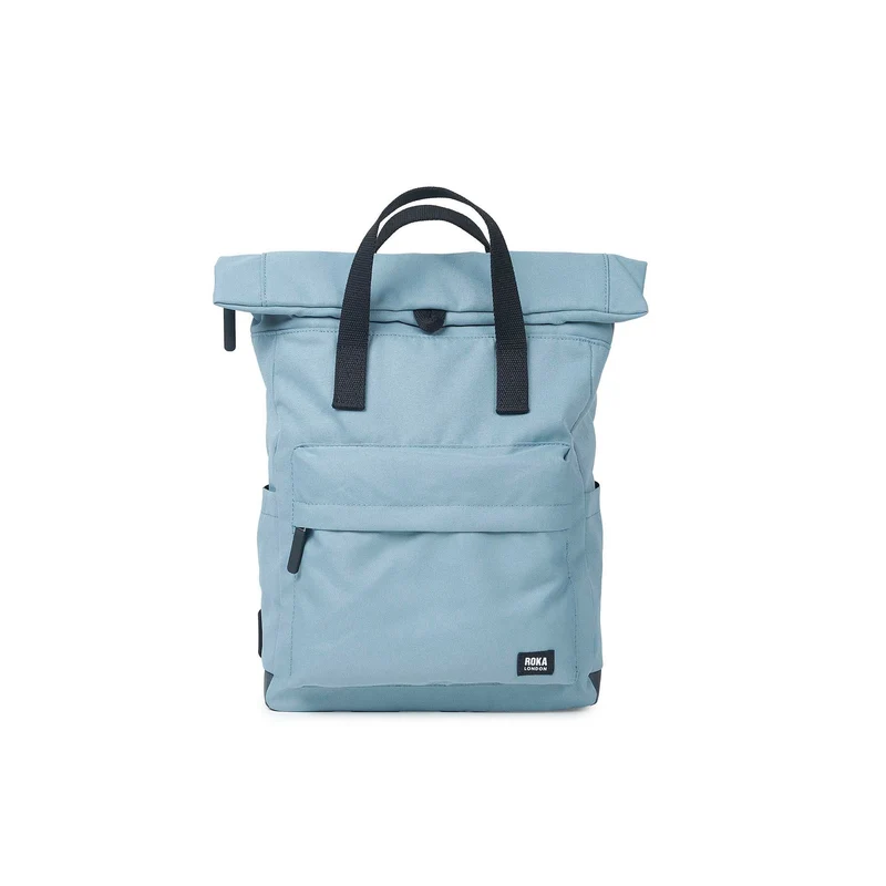 ROKA Black Label Canfield B London Fog Medium Tas van gerecycled canvas