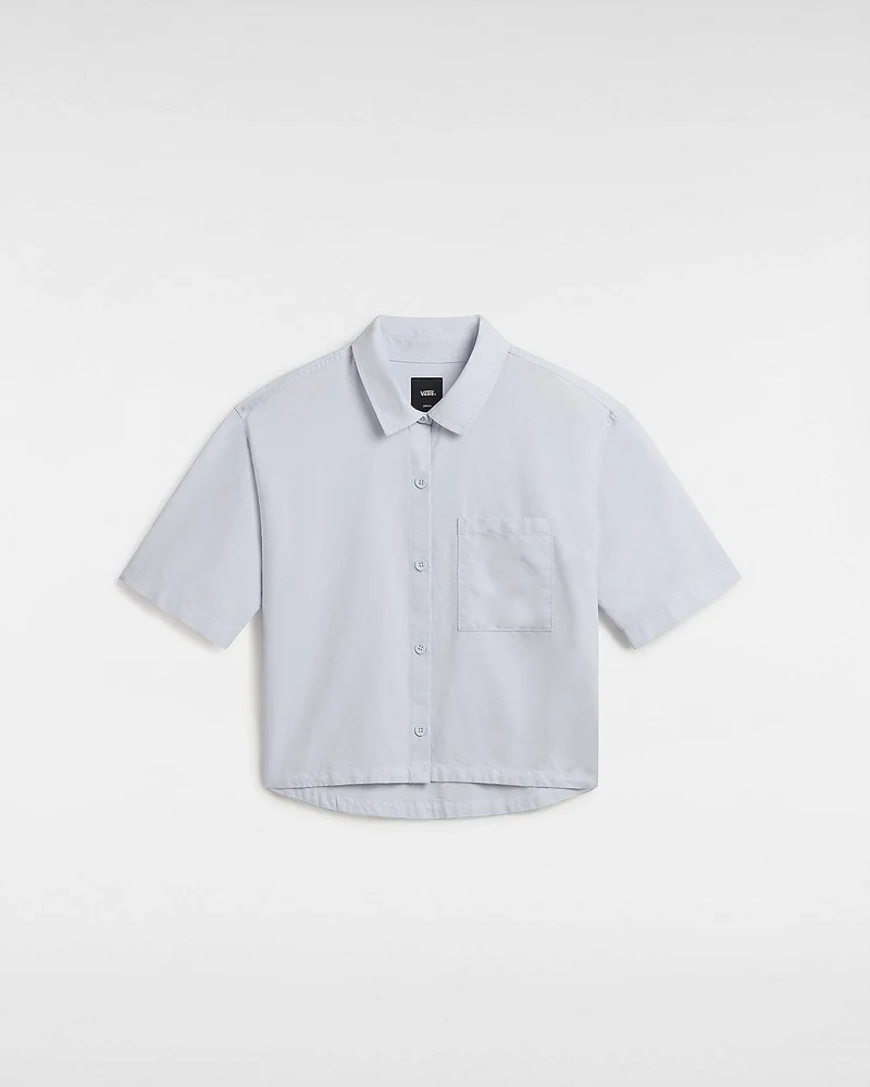 VANS McMillan-shirt voor dames - halogeenblauw
