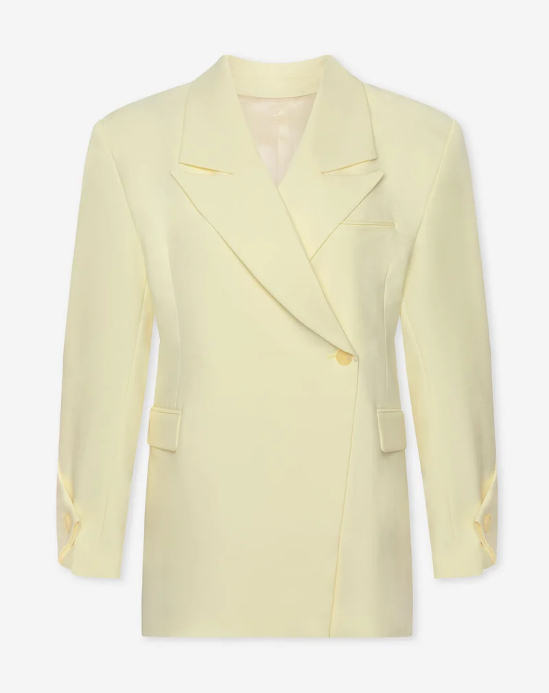 LYA OVERSIZED TWISTED SLEEVE BLAZER BOTERGEEL