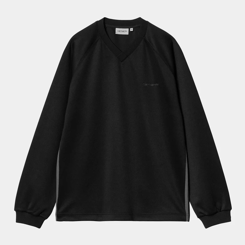 Carhartt WIP Heren Bolan V-hals Sweat Top - Zwart