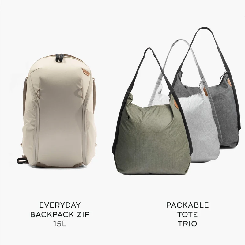 15L Everyday Backpack Zip + Bundle 2 | Bone