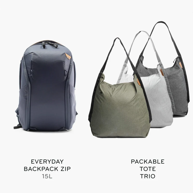 15L Everyday Backpack Zip + Bundle 2 | Midnight