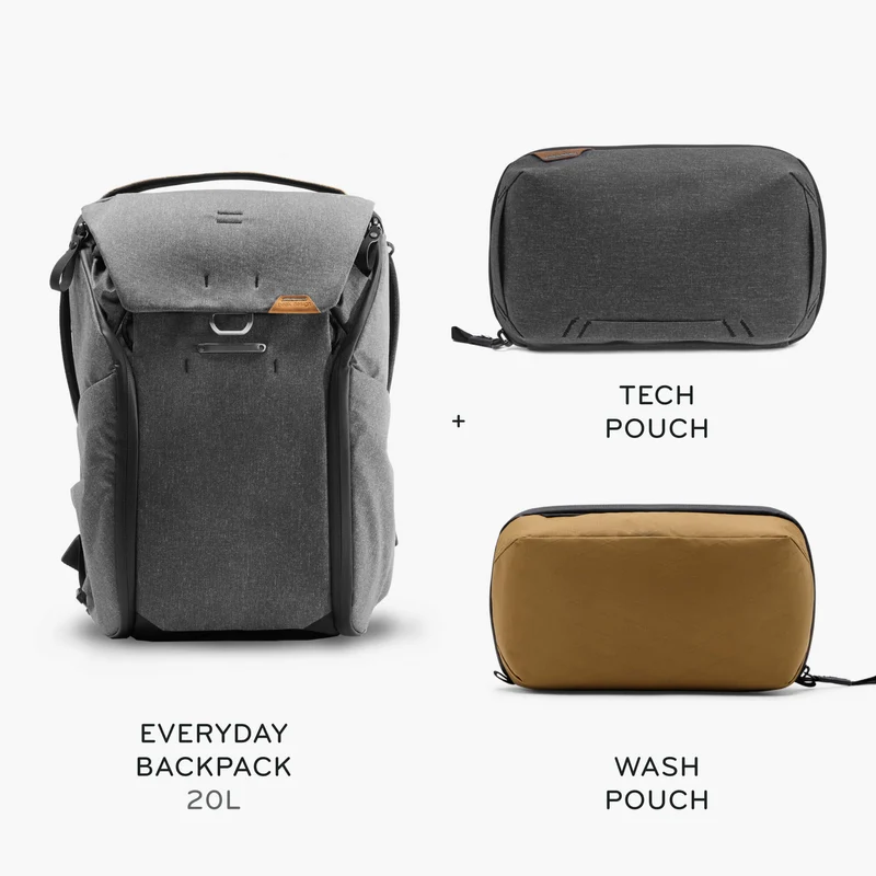 20L Everyday Backpack + Bundle 1 | Charcoal