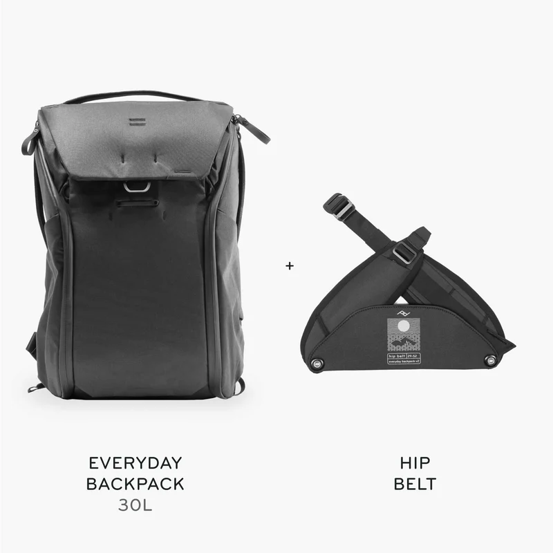 30L Everyday Backpack + Bundle 2 | Black