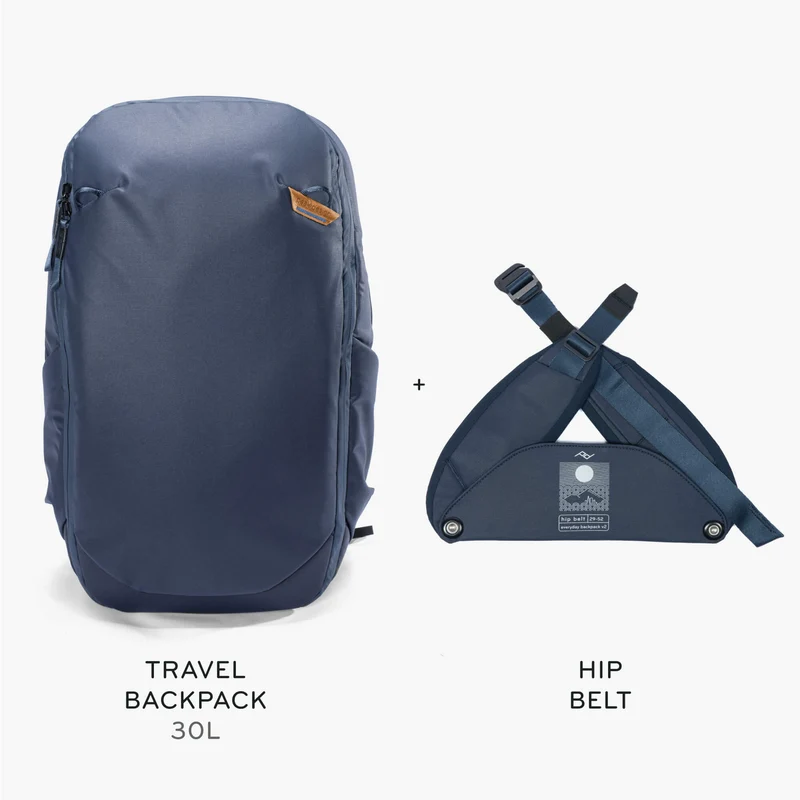 30L Travel Backpack + Bundle 2 | Midnight
