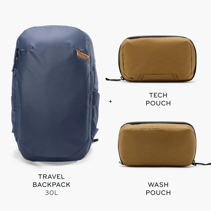 30L Travel Backpack + Bundle 1 | Midnight