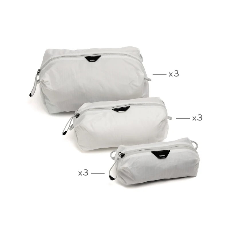 Ultralight Packing Cube | Cloud | Fabric | 9-Pack