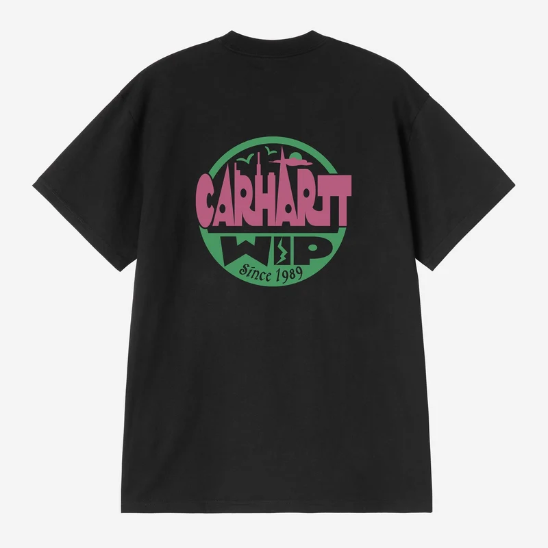 Carhartt WIP Heren LuggT-shirt met leeftijdslabel | Zwart