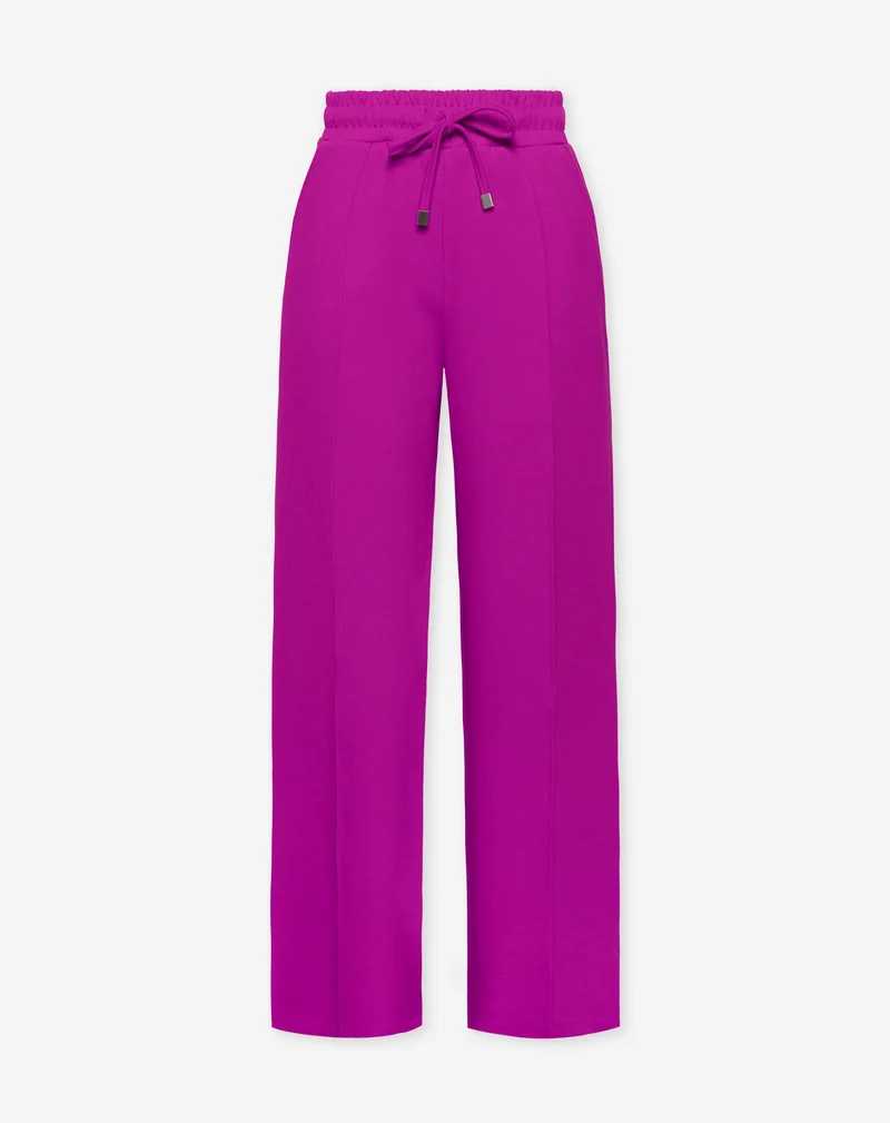 SCUBA PINTUCK PANTS TALL MAGENTA