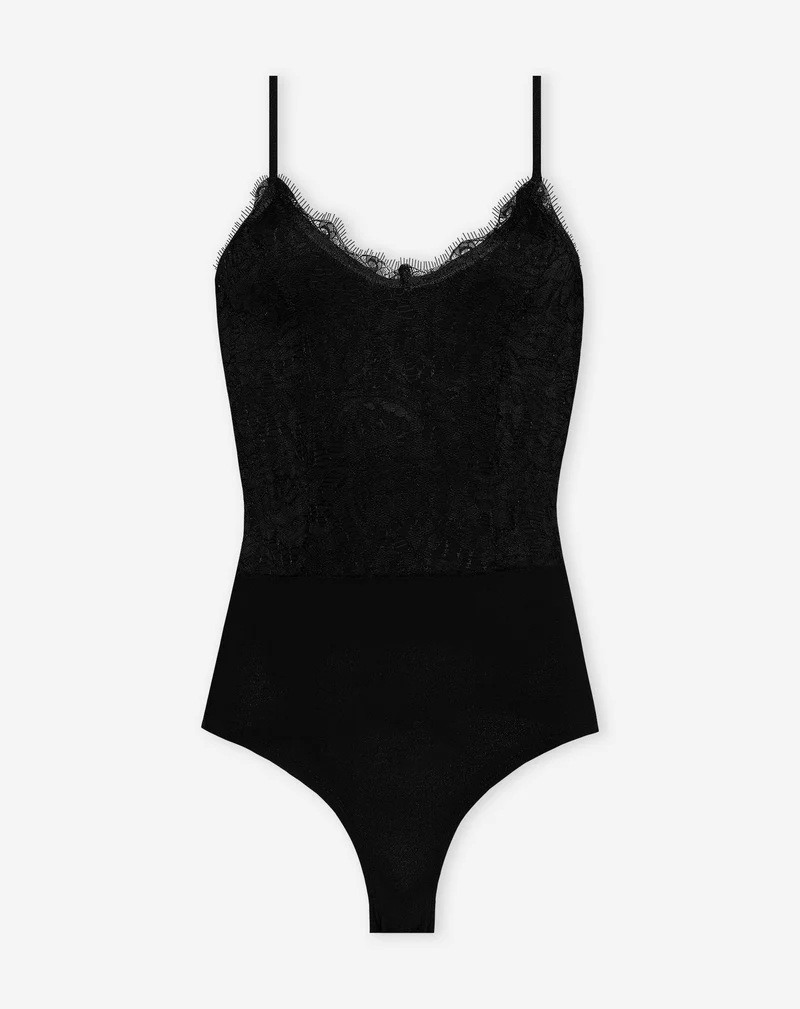 HAILEY LACE BODY ZWART