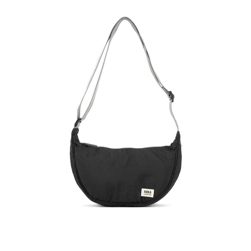 ROKA Farringdon Zwarte tas van gerecycled Taslon