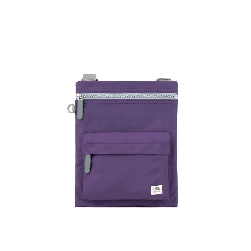 ROKA Chelsea B Majestic Purple gerecyclede nylon tas