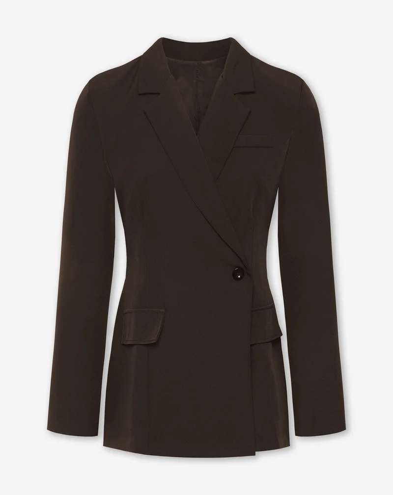 HANNAH CINCHED BLAZER BRUIN