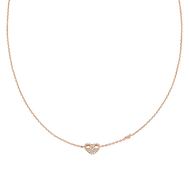 Emporio Armani Sentimental 925 Sterling Silver Women's Necklace EG3648221