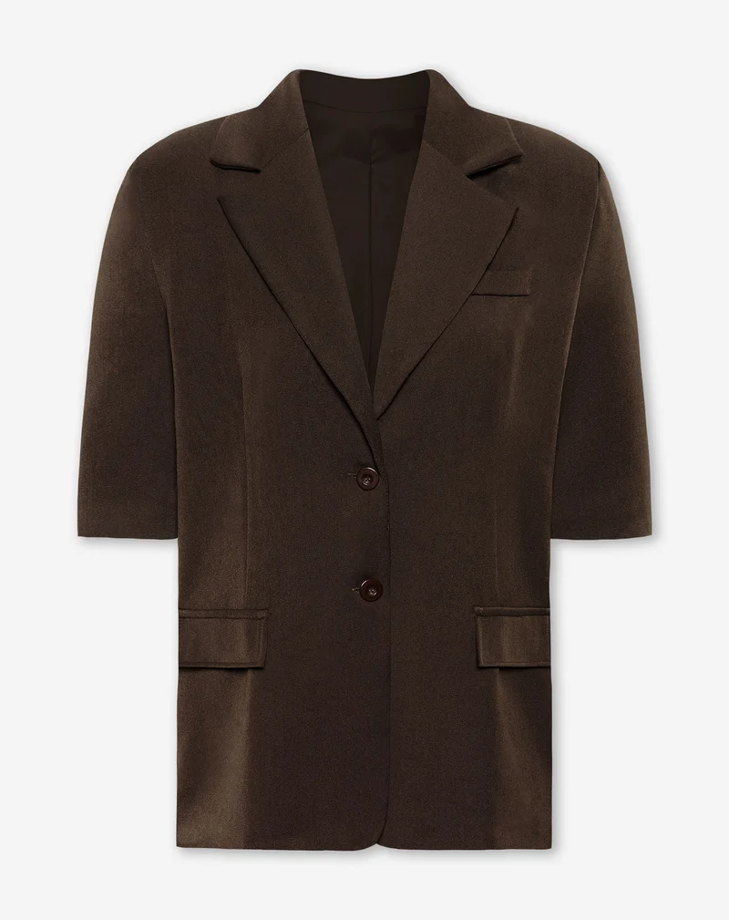 SHORT SLEEVE BLAZER DONKERBRUIN
