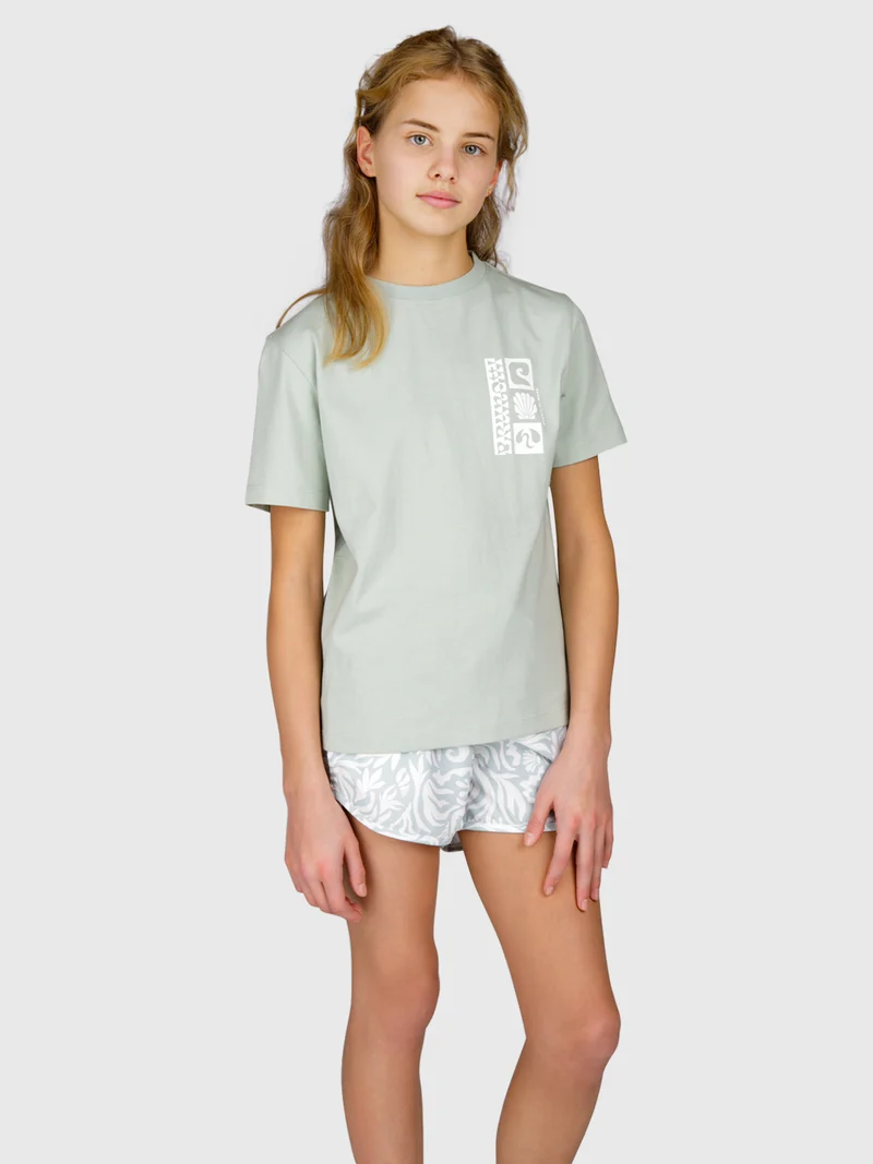 Zennandy Girls T-shirt | Aqua Grey