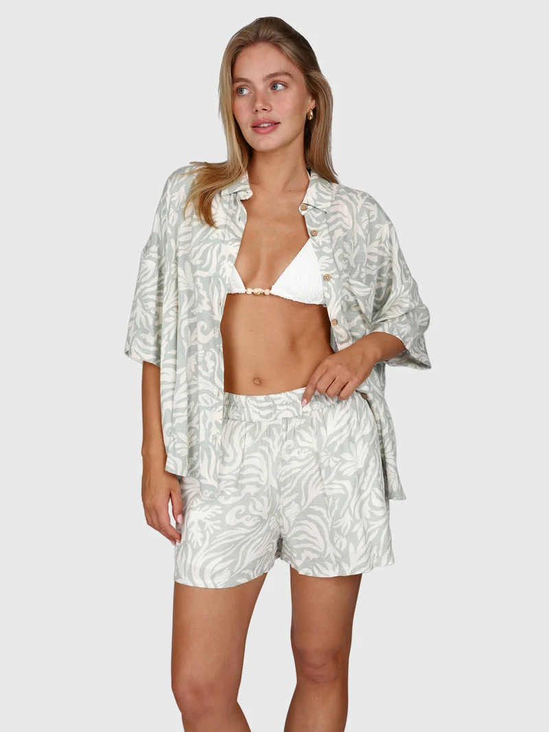 Teodhora Women Shirt | Aqua Grey