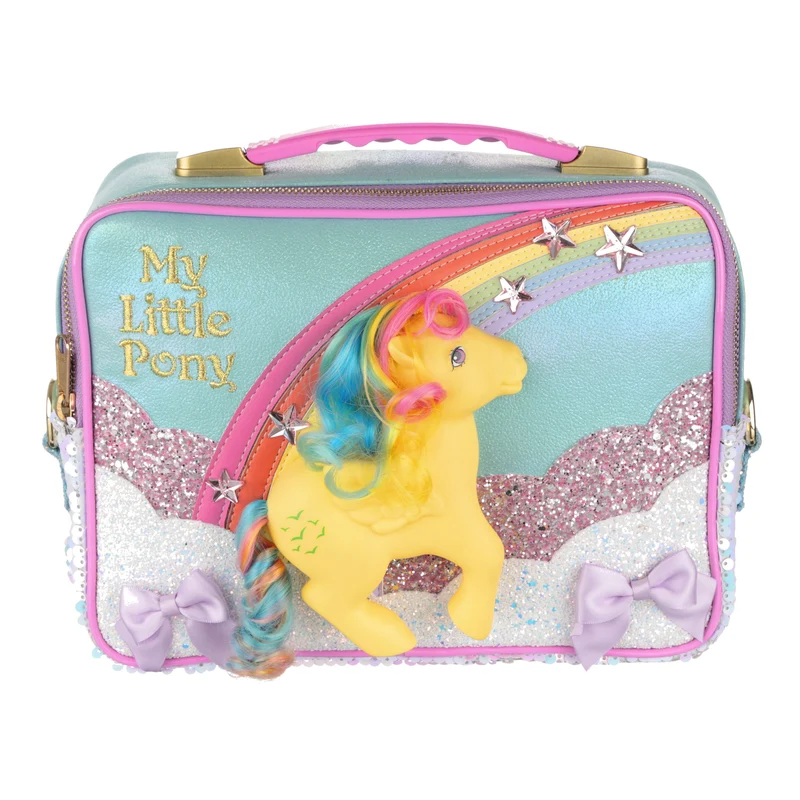 Irregular Choice DAMES My Little Pony Tas met regenbooglint - Blauw