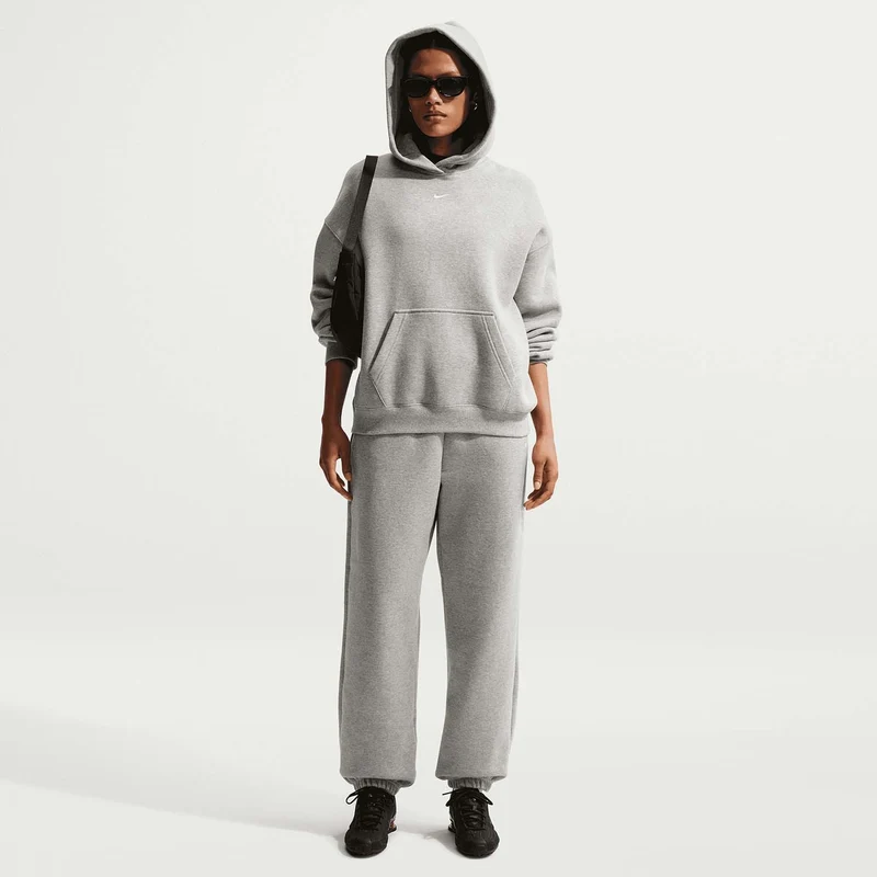 studio fleece Oversized Cuffed broek