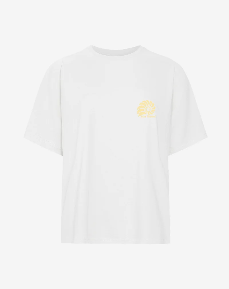 AMALFI OVERSIZED TEE CRÈME
