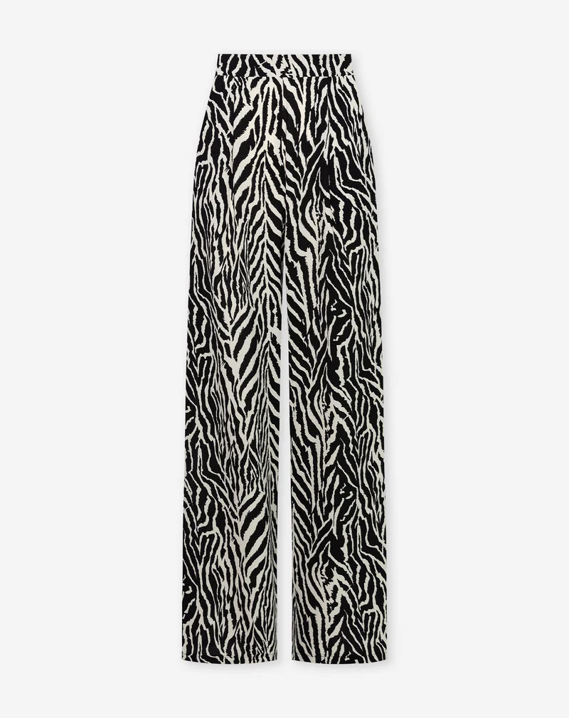 JULIE ZEBRA PANTALON PETITE ZAND